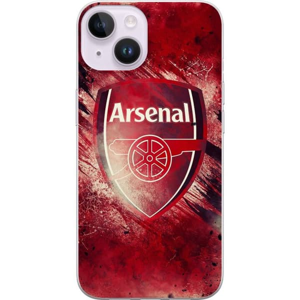 Apple iPhone 15 Cover / Mobilcover - Arsenal Fodbold