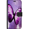 Miniatyrbilde 3 av 3: Apple iPhone 15 Pro Lommeboketui Lilla sommerfugl