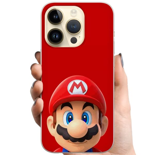 Apple iPhone 15 Pro TPU Mobildeksel Super Mario Bros