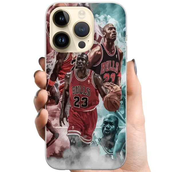Apple iPhone 15 Pro TPU Mobildeksel Jordan 23