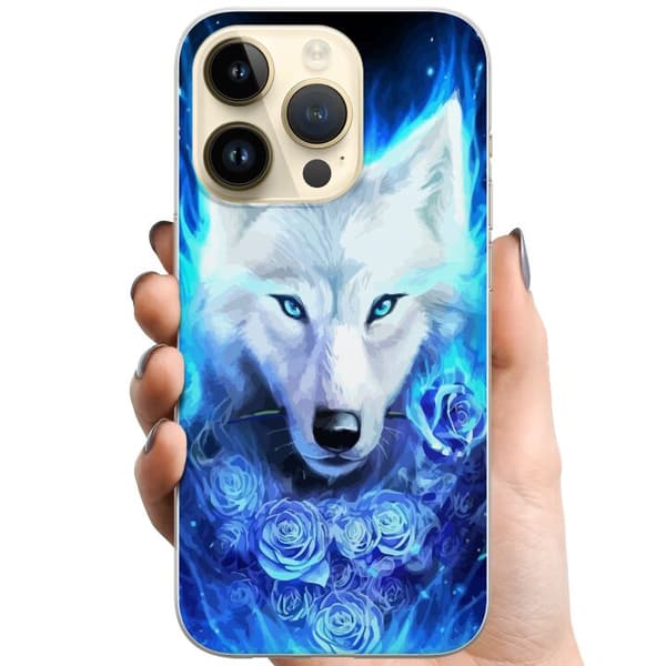 Apple iPhone 15 Pro TPU Matkapuhelimen kuori Susi