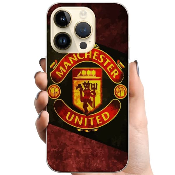 Apple iPhone 15 Pro TPU Mobildeksel Manchester United