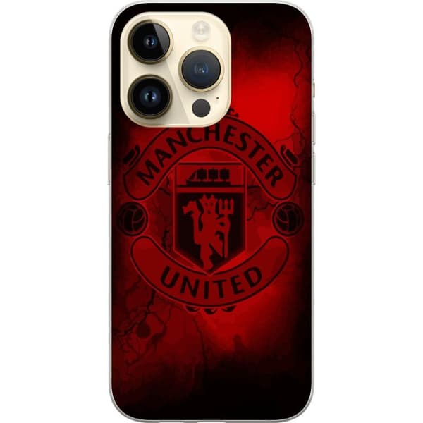 Apple iPhone 15 Pro Gjennomsiktig deksel Manchester United