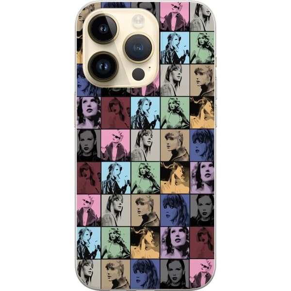 Apple iPhone 15 Pro Läpinäkyvä kuori Taylor Swift