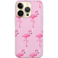 Miniatyrbillede 1 af 3: Apple iPhone 15 Pro Gennemsigtig cover Flamingo