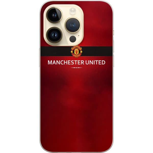 Apple iPhone 15 Pro Genomskinligt Skal Manchester United