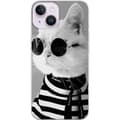 Miniatyrbilde 1 av 3: Apple iPhone 15 Plus Gjennomsiktig deksel Fancy Cat