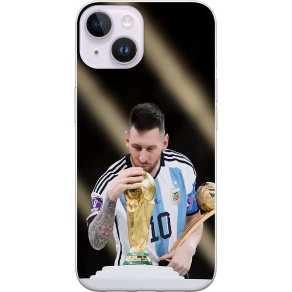 Apple iPhone 15 Plus Gjennomsiktig deksel Messi