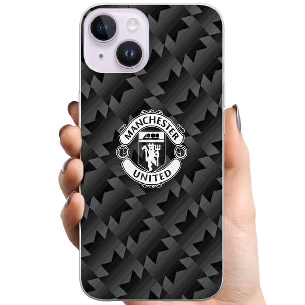 Apple iPhone 15 Plus TPU Mobildeksel Manchester United FC