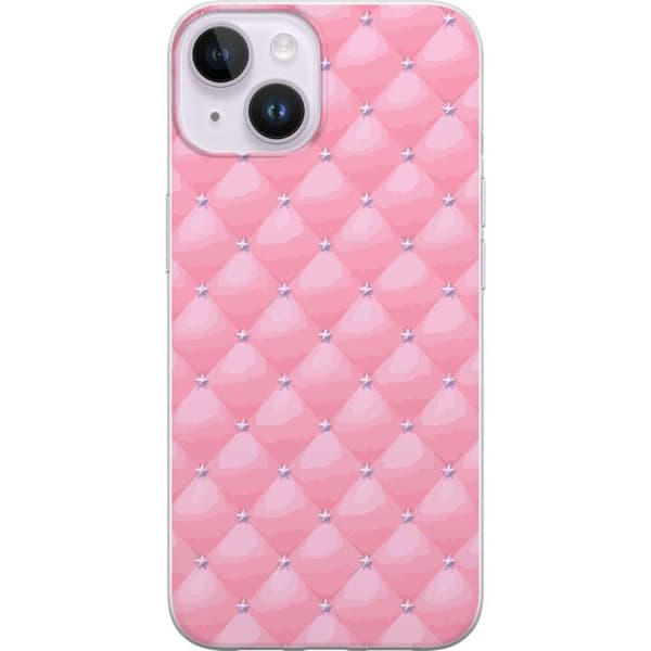 Apple iPhone 15 Plus Cover / Mobilcover - Lyserød Luxury