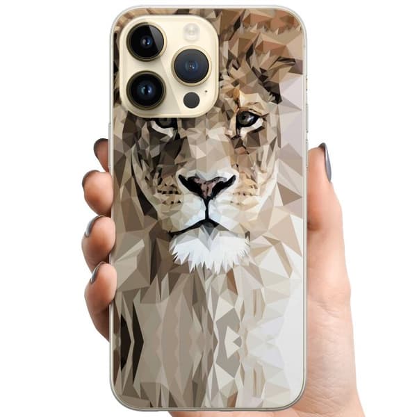 Apple iPhone 15 Pro Max TPU Mobilcover Løve