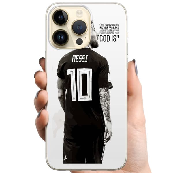 Apple iPhone 15 Pro Max TPU Mobilcover Lionel Andrés Messi