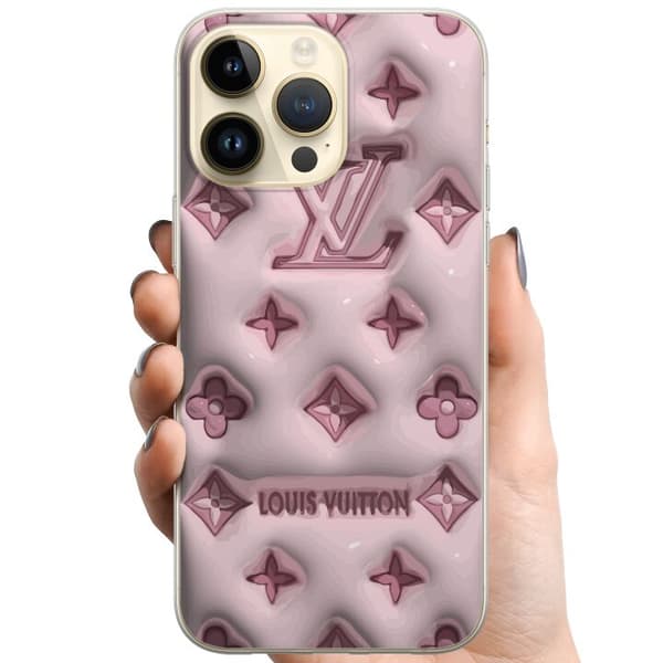 Apple iPhone 15 Pro Max TPU Mobilcover LV Pink