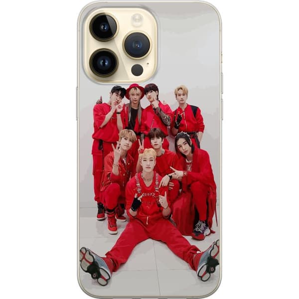 Apple iPhone 15 Pro Max Läpinäkyvä kuori Stray Kids
