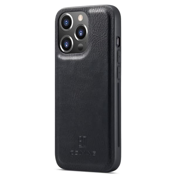 DG MING iPhone 15 Pro Max 2-i-1 Magnet Pungetui - Sort