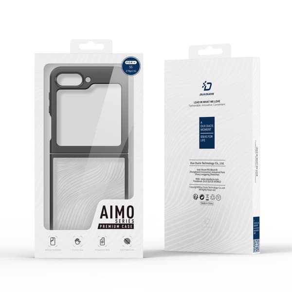 DUX DUCIS Samsung Z Flip5 Aimo Series Cover - Sort