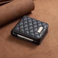 Miniatyrbild 8 av 8: SKALO Samsung Z Flip5 BINFEN COLOR Quiltat Flip Skal - Svart