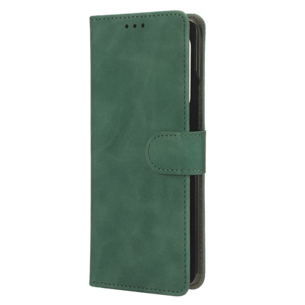 SKALO Samsung Z Fold5 Lompakkokotelo PU-nahkaa - Vihreä