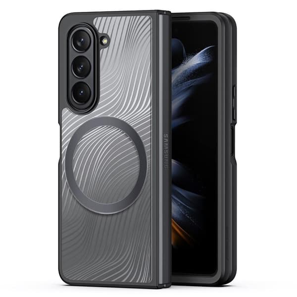 DUX DUCIS Samsung Z Fold5 Aimo Series Magnetring Skal - Svart
