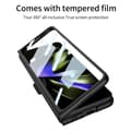 Pikkukuva 4 / 9: SKALO Samsung Z Fold5 GKK Fold Rengas kuori - Musta