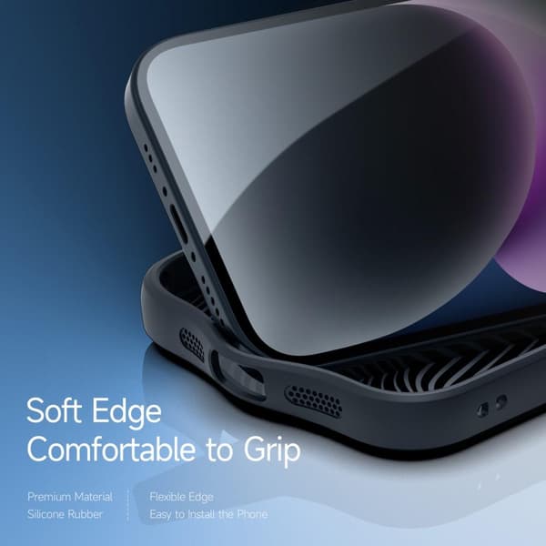 DUX DUCIS iPhone 15 Aimo Series Magnetic Ring Cover - Sort