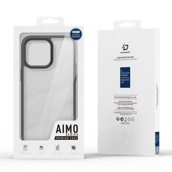 DUX DUCIS iPhone 15 Pro Max Aimo Series Skal - Svart