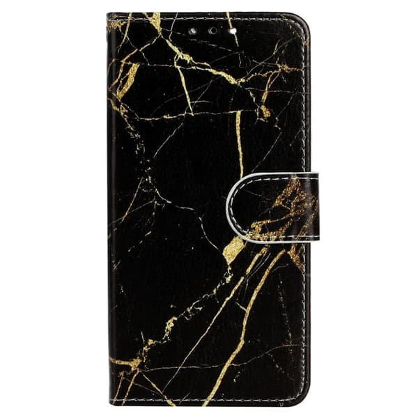 SKALO iPhone 15 Pro Marmori 3D Lompakkokotelo