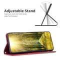Pikkukuva 2 / 7: iPhone 15 Pro BINFEN COLOR Kohokuvioitu Lompakkokotelo - Punainen