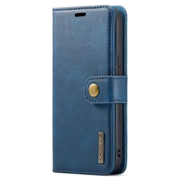 DG MING iPhone 15 Pro 2-i-1 Magnet Pungetui - Blå