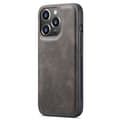 Pikkukuva 10 / 11: DG MING iPhone 15 Pro 2-in-1 magneetti lompakkokotelo - Harmaa
