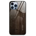 Pikkukuva 1 / 7: SKALO iPhone 15 Pro Max Wood karkaistu lasi TPU-suojakuori - Musta