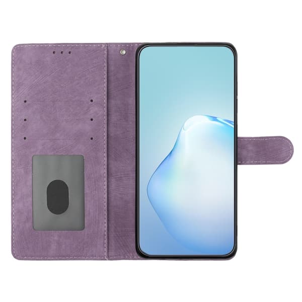 SKALO iPhone 15 Pro Max Lompakkokotelo PU-nahkaa - Violetti