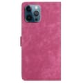 Pikkukuva 7 / 7: SKALO iPhone 15 Pro Max Lompakkokotelo PU-nahkaa - Cerise