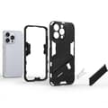 Pikkukuva 3 / 7: SKALO iPhone 15 Pro Max Hybrid BIBERCAS Suojakuori - Musta