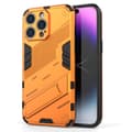 Pikkukuva 1 / 7: SKALO iPhone 15 Pro Max Hybrid BIBERCAS Suojakuori - Oranssi