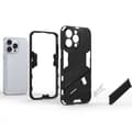 Pikkukuva 3 / 7: SKALO iPhone 15 Pro Max Hybrid BIBERCAS Suojakuori - Tummansininen
