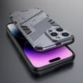Pikkukuva 5 / 7: SKALO iPhone 15 Pro Max Hybrid BIBERCAS Suojakuori - Tummansininen