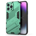 Pikkukuva 1 / 7: SKALO iPhone 15 Pro Max Hybrid BIBERCAS Suojakuori - Vihreä