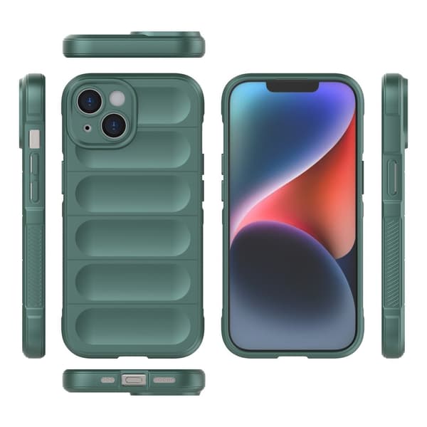 SKALO iPhone 15 Plus Rugged Bumpers TPU-Cover