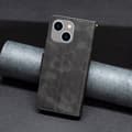 Miniatyrbillede 5 af 7: SKALO iPhone 15 Plus Flip Cover m. pung i PU-læder - Sort