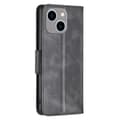 Miniatyrbillede 7 af 7: SKALO iPhone 15 Plus Flip Cover m. pung i PU-læder - Sort