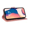 Pikkukuva 2 / 7: SKALO iPhone 15 Plus Lompakkokotelo PU-nahkaa - Ruusukulta