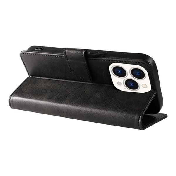 SKALO iPhone 15 Plus Premium Wallet Flip Cover - Blå