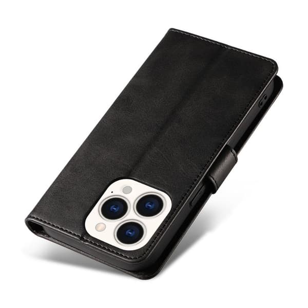 SKALO iPhone 15 Plus Premium Wallet Flip Cover - Blå