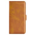 Miniatyrbillede 5 af 7: SKALO iPhone 15 Plus Premium Wallet Flip Cover - Lys brun