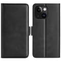 Pikkukuva 1 / 10: SKALO iPhone 15 Plus Premium Wallet Lompakkokotelo - Musta