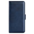 Miniatyrbillede 5 af 7: SKALO iPhone 15 Plus Premium Wallet Flip Cover - Blå