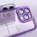 Miniatyrbillede 4 af 8: SKALO iPhone 15 Pro Colour Bumper Camera Ring Cover - Grøn