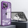 Miniatyrbillede 7 af 8: SKALO iPhone 15 Pro Colour Bumper Camera Ring Cover - Grøn