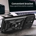 Miniatyrbillede 6 af 9: SKALO iPhone 15 Pro Armor Hybrid Metal Ring Camera Slider - Rosa guld